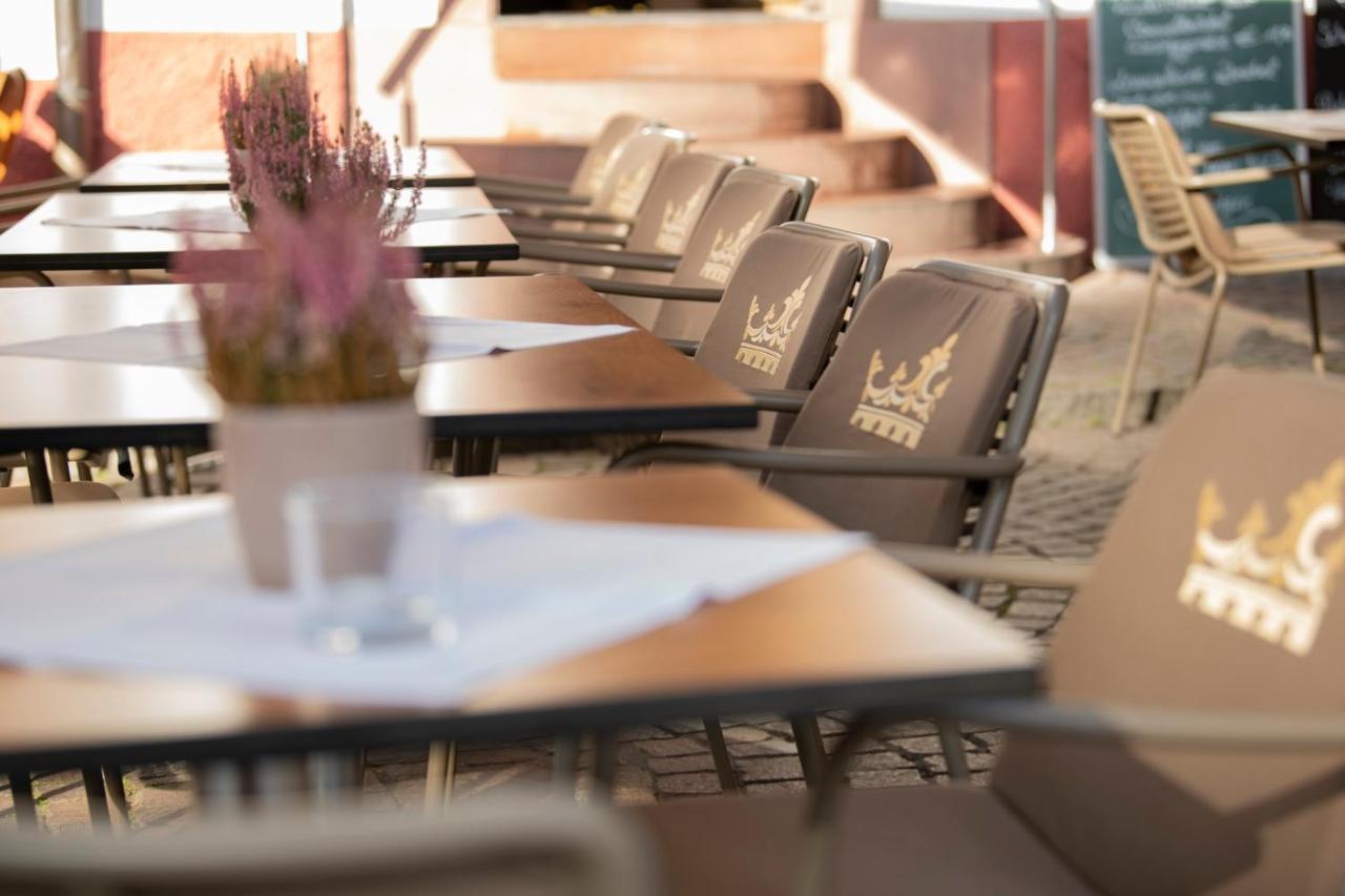 Hotel Zu Den Drei Kronen Seligenstadt Luaran gambar