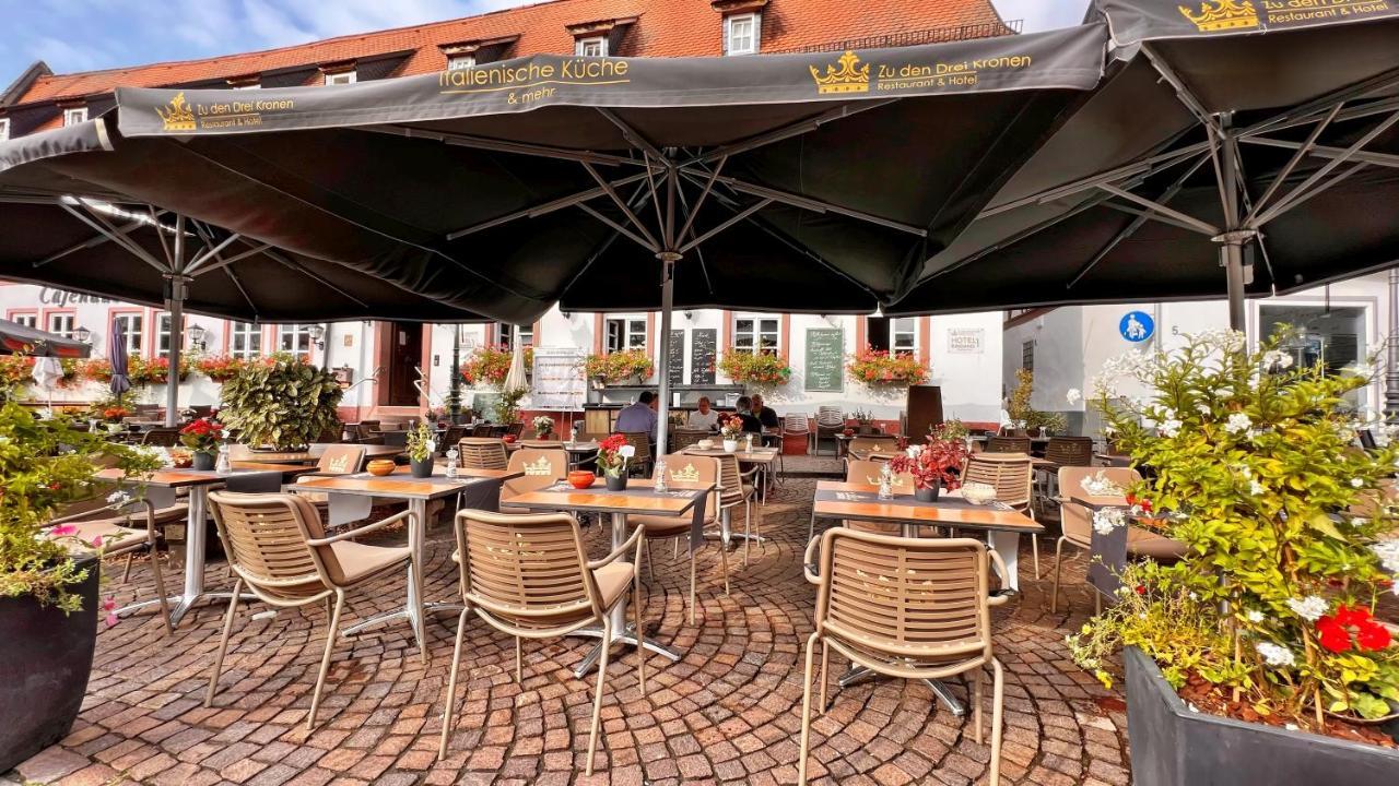 Hotel Zu Den Drei Kronen Seligenstadt Luaran gambar